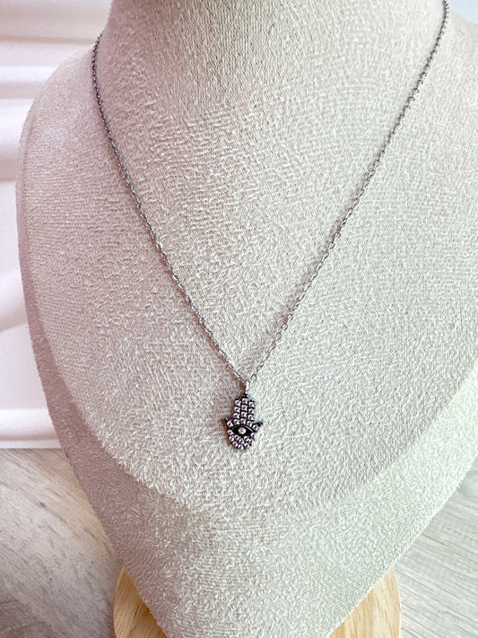 Fatima Silver Kette