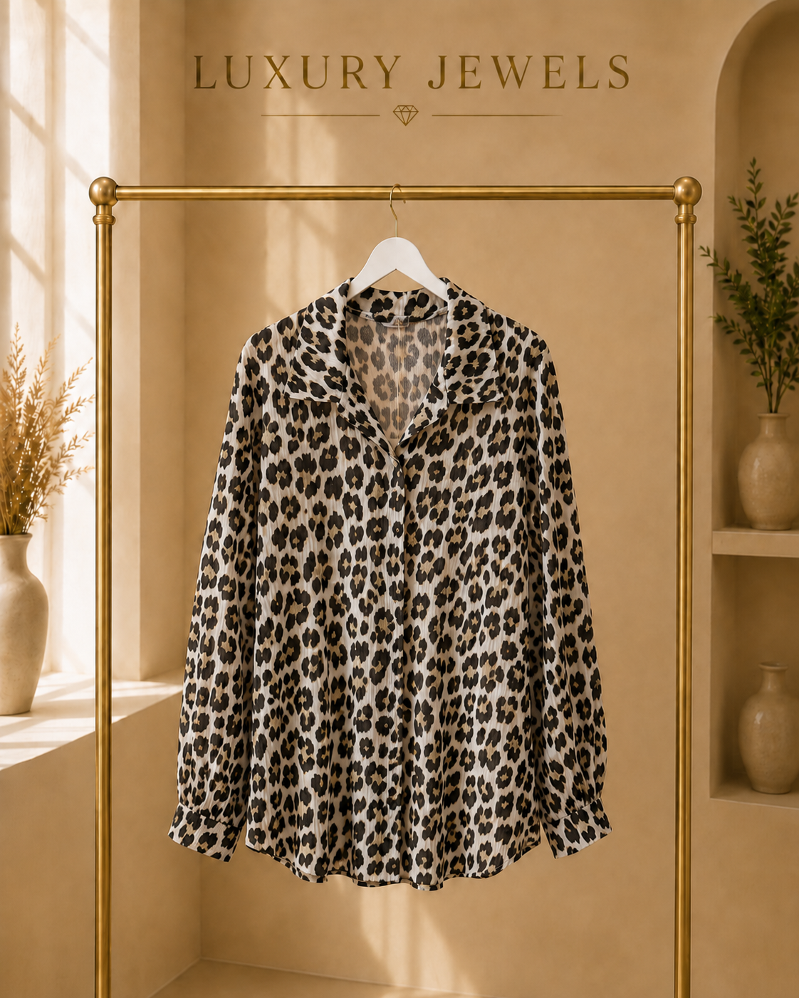 Leo Musselin Bluse