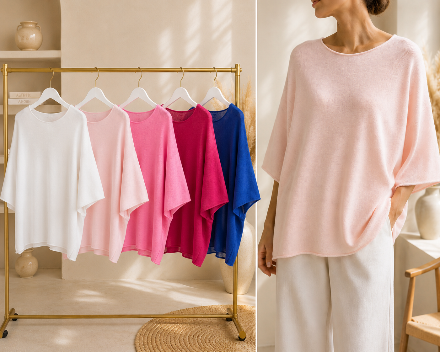 Mimi Oversized Basic - versch. Farben