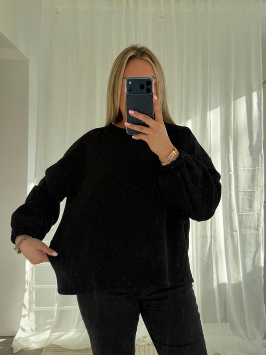 Mommy Pullover in Schwarz