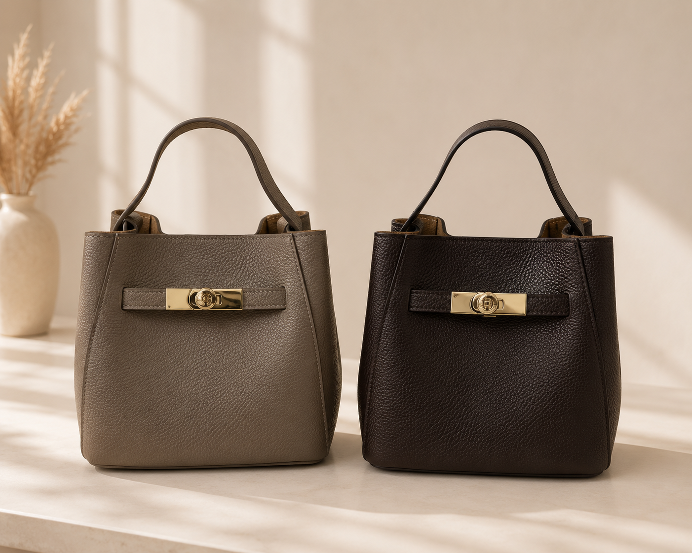 Maya Leder Tasche - versch Farben