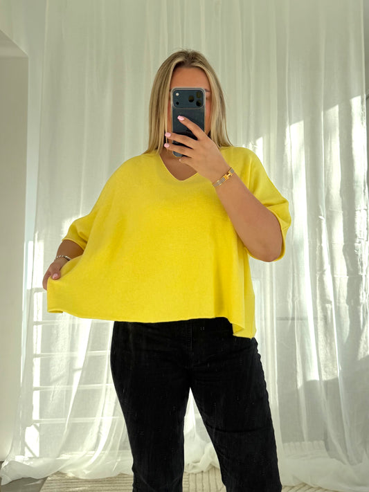 Mimi Pullover in Gelb