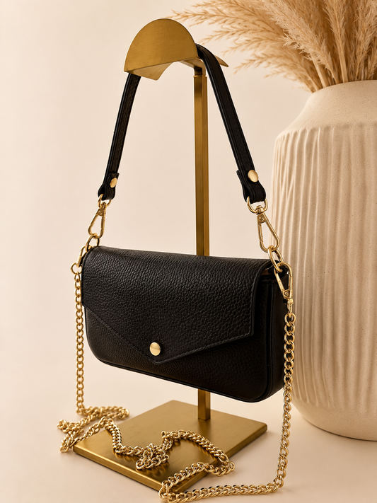 Pochette Lola Versch. Farben Leder