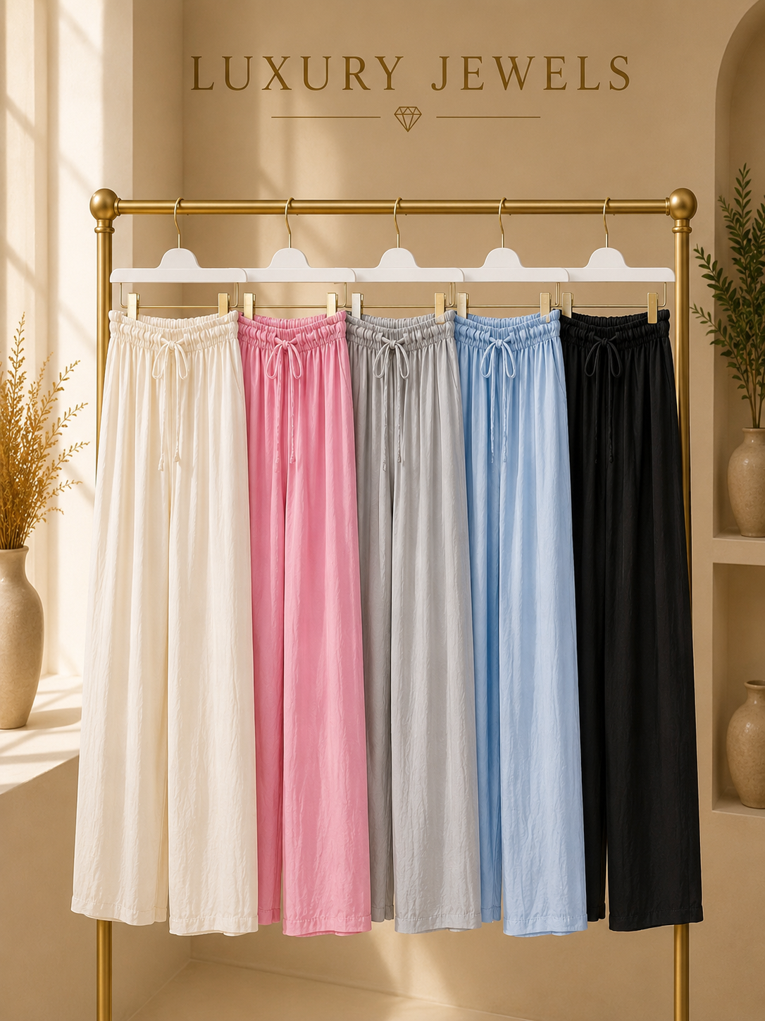 Seiden Hose versch. Farbe