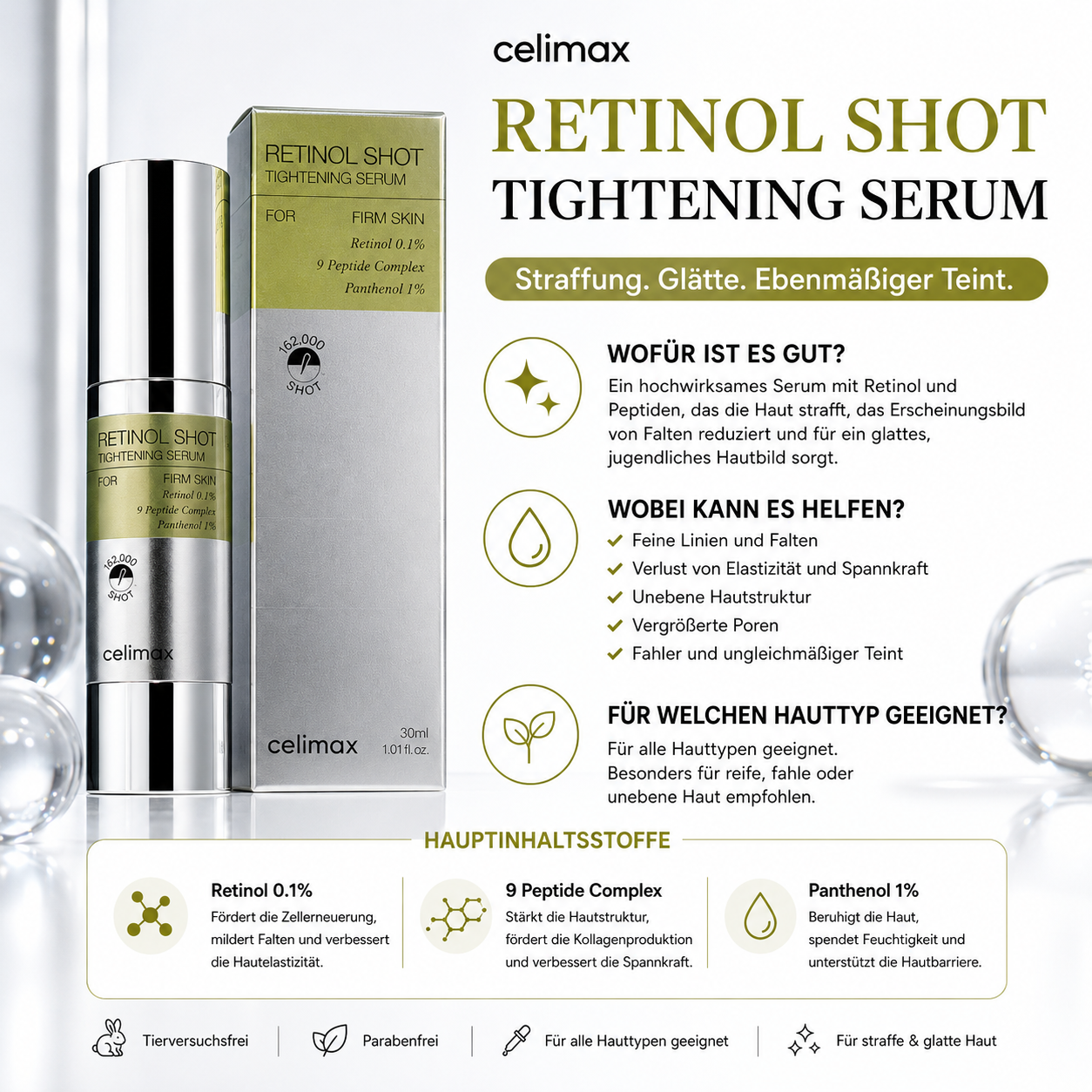 Celimax Retinol Shot Tightening Serum