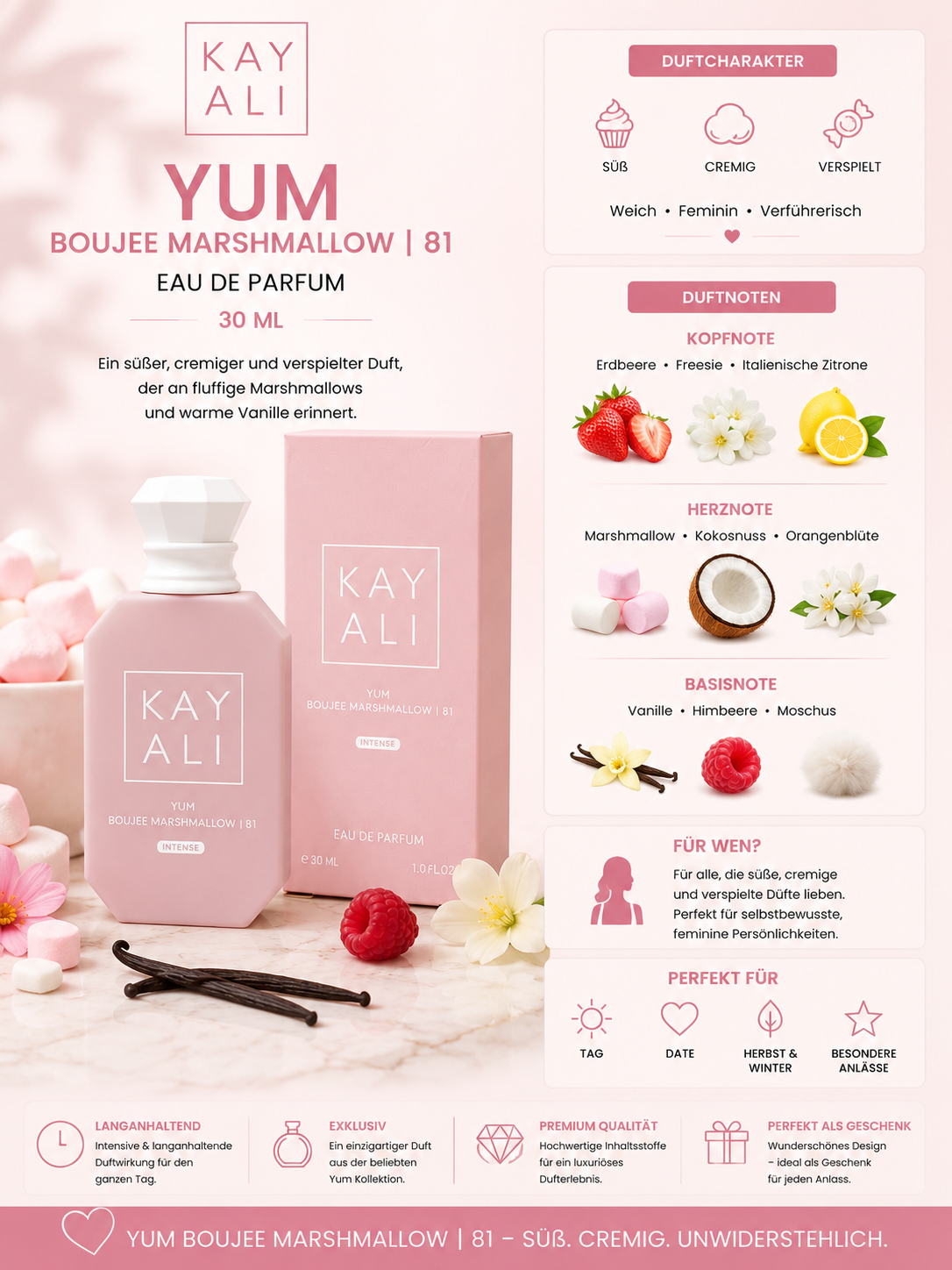 Kayali Yum Boujee Marshmallow - 30ML