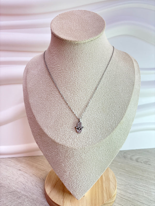 Fatima Silver Kette