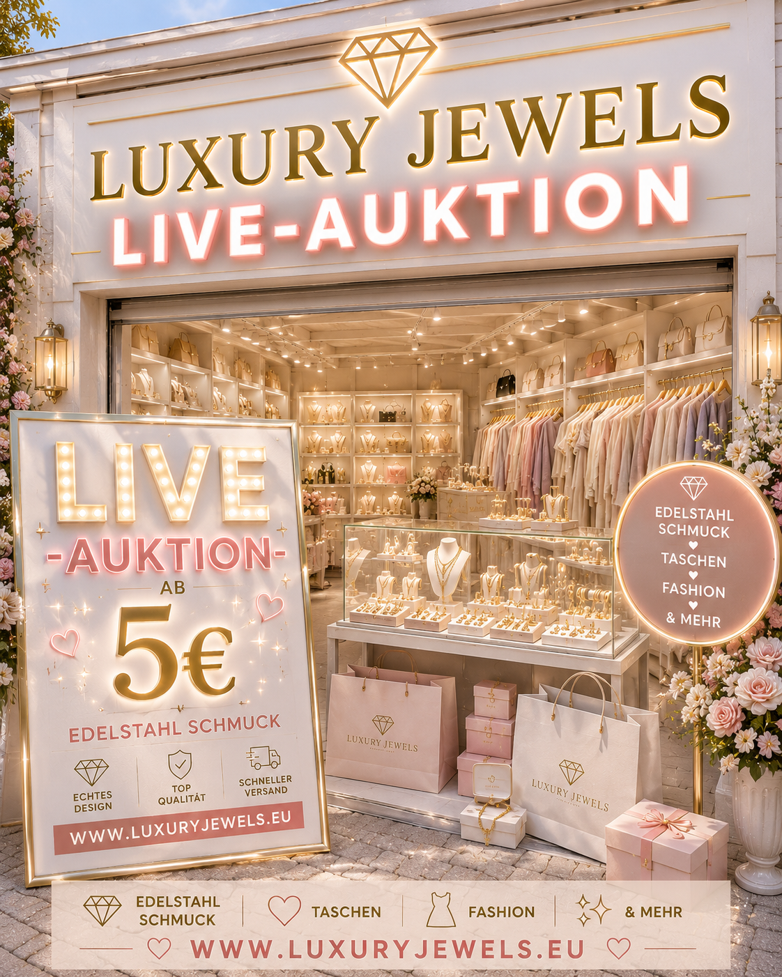 5€ LIVE AUKTION