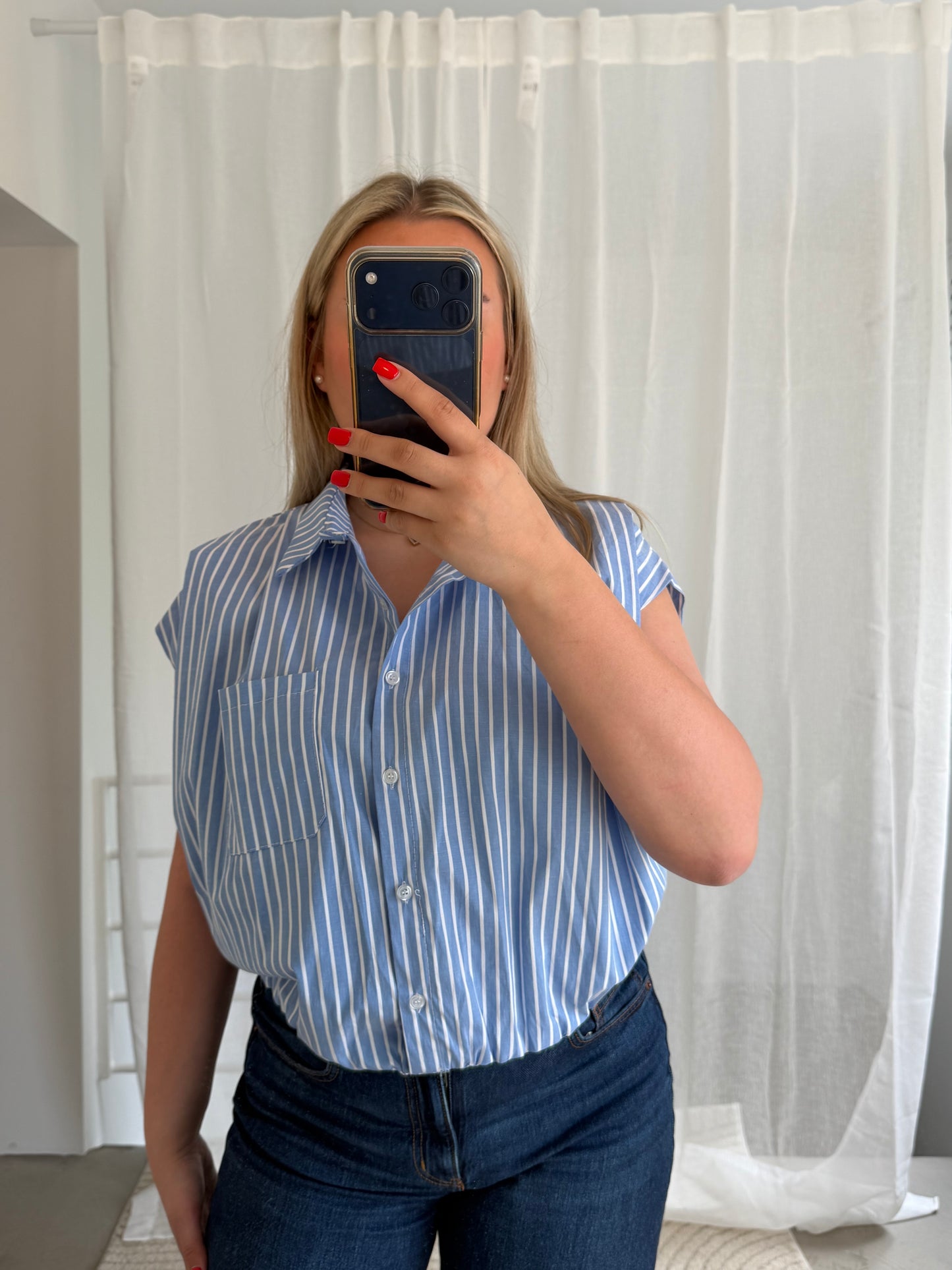 Gestreifte Bluse