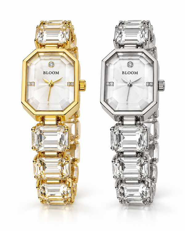 Crystal Uhr - versch. Farben