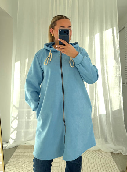 Wildleder Jäckchen in Blau