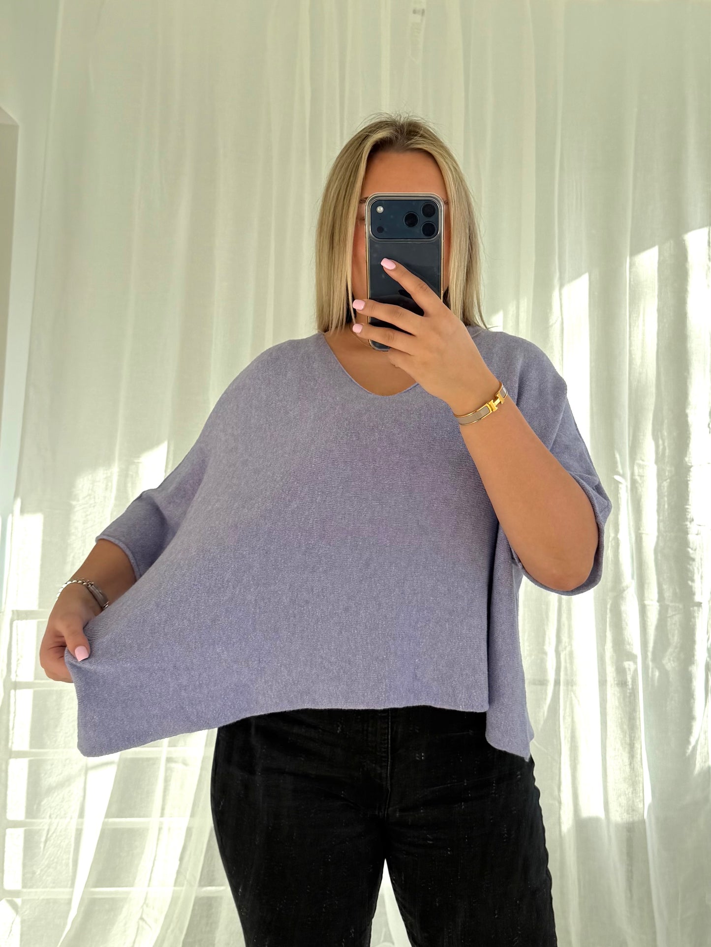 Mimi Pullover in Flieder