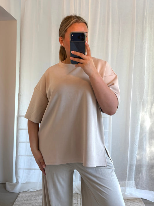 Butterstoff Oversize Tshirt - versch. Farben