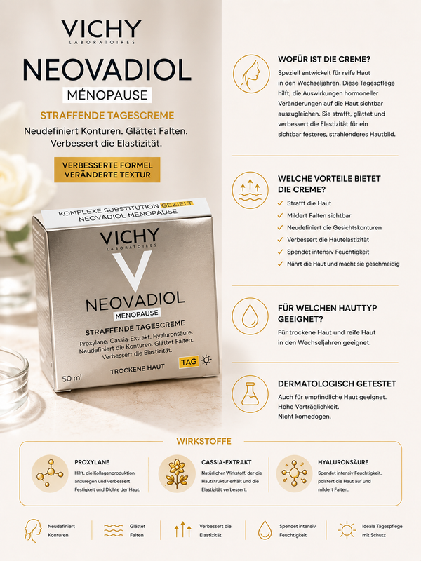 Vichy Tagescreme Neovadiol - Tag normale Haut