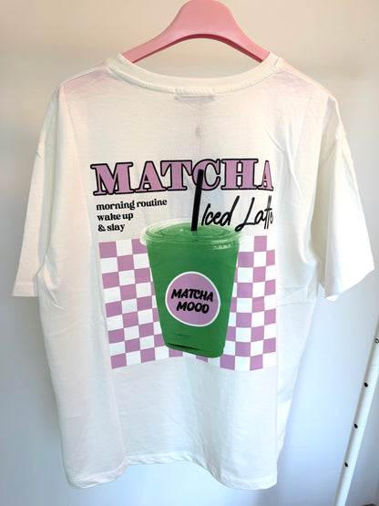 Matcha Iced Latte Tshirt