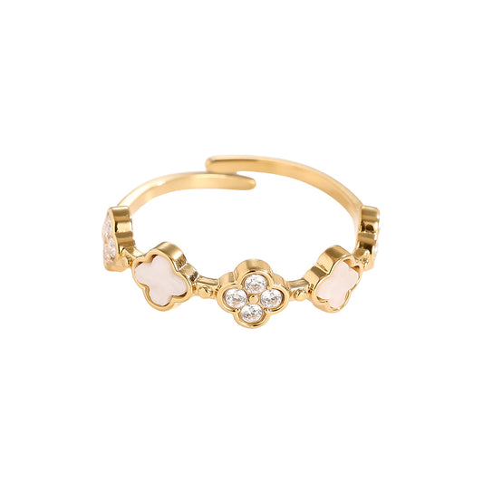 Flower Ring Verstellbar