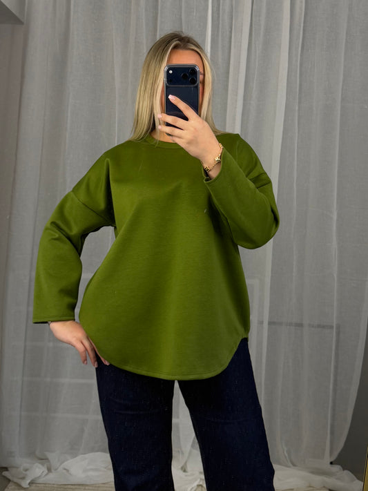 Basic Butterstoff in Grün