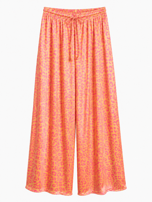 Leo Satin Hose Orange