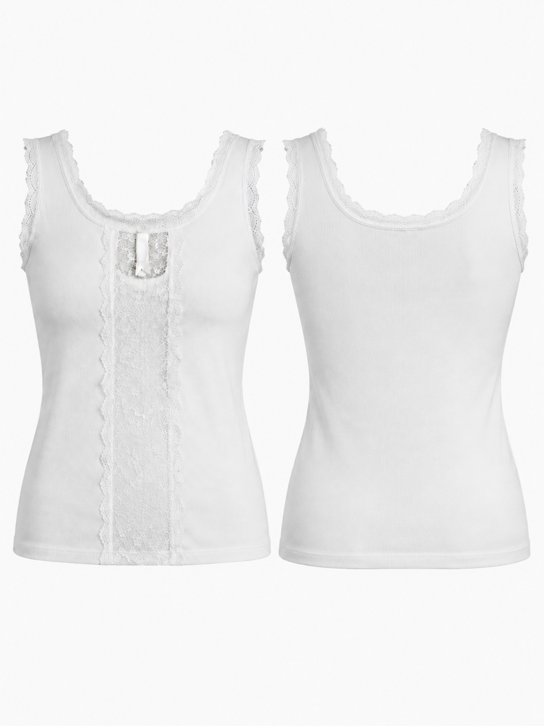 Top Julia in Weiss