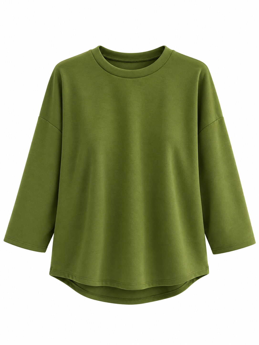 Grünes Oversized Sweatshirt