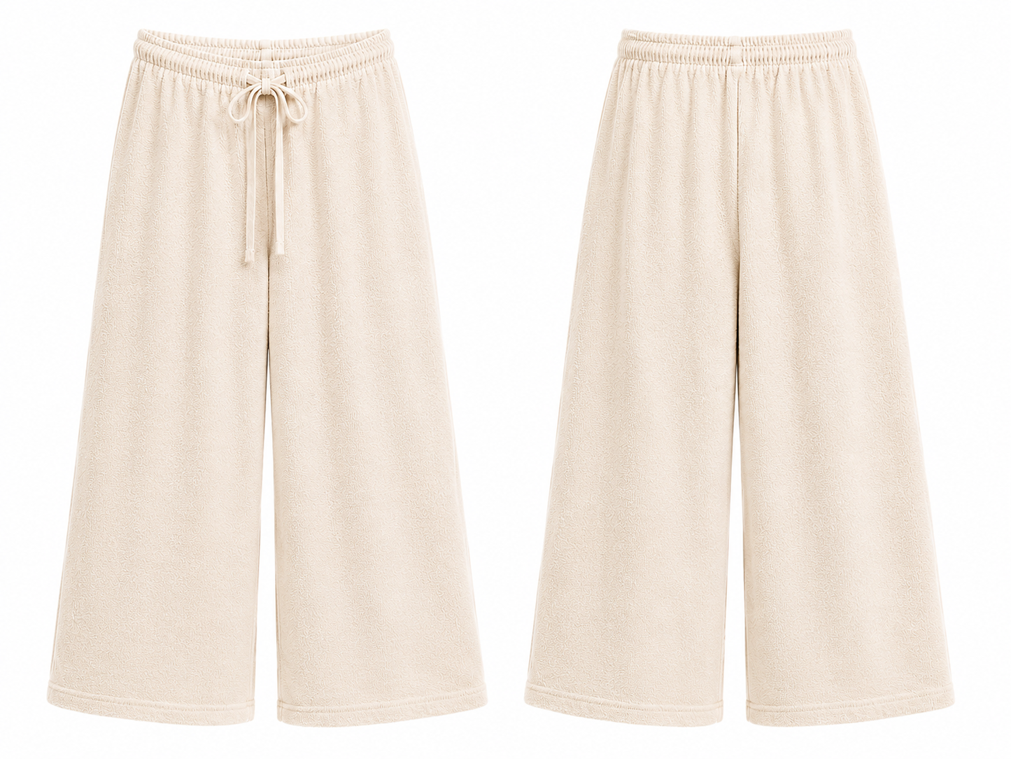 Frottee Mila Hose Beige