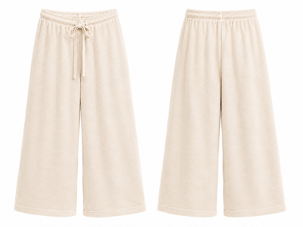 Frottee Mila Hose Beige