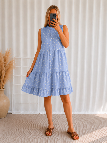 Musselin Kleid Kathy Versch. Print
