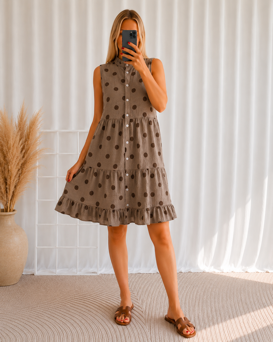 Musselin Kleid Kathy Versch. Print