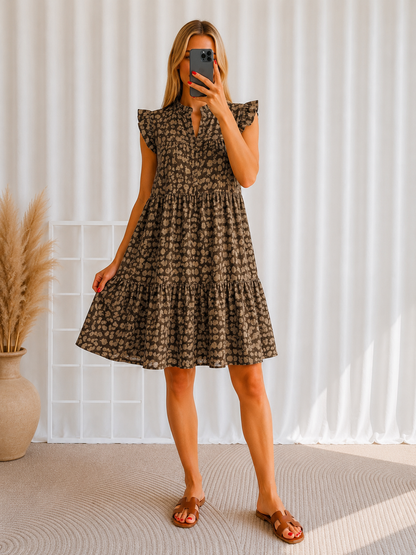 Musselin Kleid Kathy Versch. Print