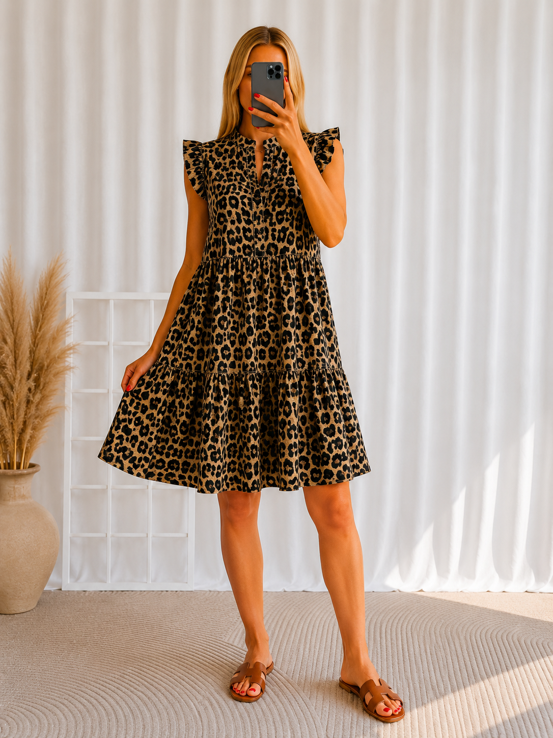 Musselin Kleid Kathy Versch. Print
