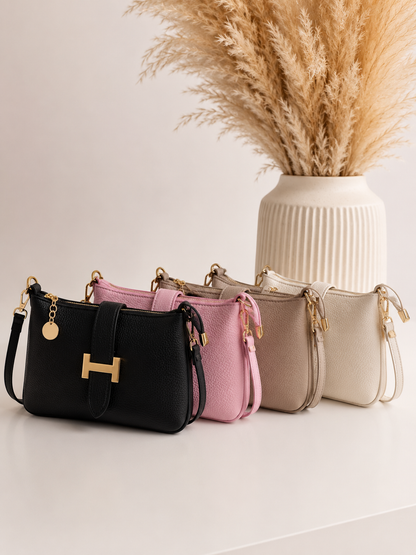 Hannah Schultertasche Versch. Farben