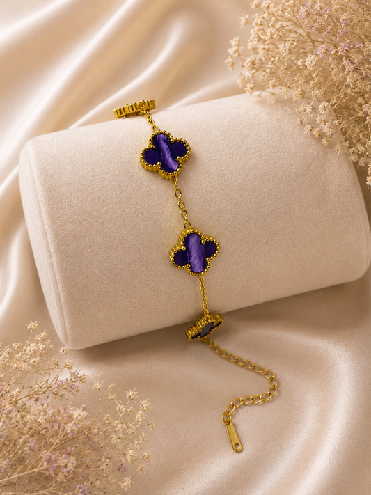 Lila Armband