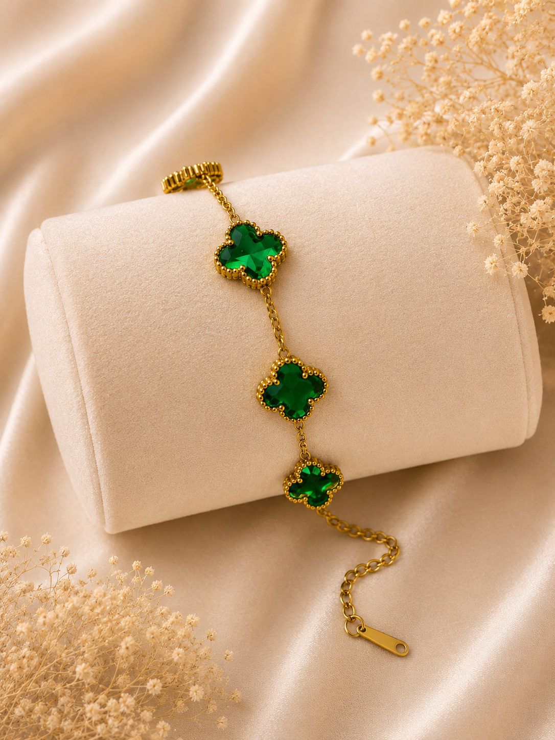 Smaragd Eleganz Armband