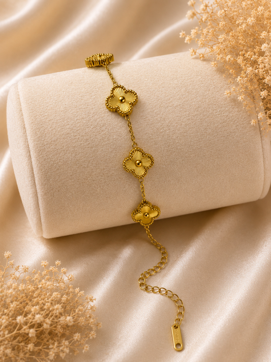 Golden Blossom Armband