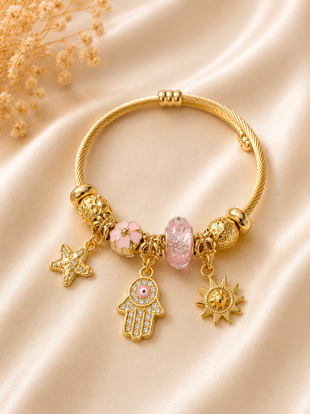 Boho Charm Armband